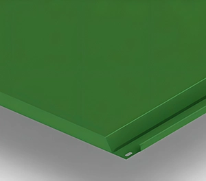 Металлокассеты закрытого типа с полимерным покрытием (толщина 0,8 мм, размер 1176x550)