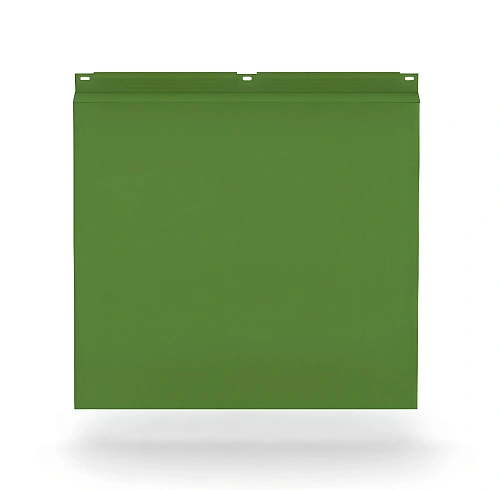 Металлокассеты закрытого типа с порошково-полимерным покрытием (толщина 1,2 мм, размер 1176x550)